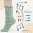 thumbnail image 3 of TRANSLINK Fuzzy Socks for Women Warm Comfort Anti Slip Socks Great for Cold Seasons Home Safety, 3 of 7
