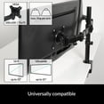 thumbnail image 2 of ARCTIC Z2 basic - Mounting kit - adjustable arm - for 2 monitors - black - screen size: 13"-27" - desk-mountable, 2 of 2
