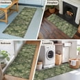 thumbnail image 5 of 2'x6' Rug Runners for Hallways Kitchen, Vintage Green Yellow Non Slip Entryway Beside Floor Carpet Runner, Southwestern Geometric Abstract Art Washable Laundry Room Bedroom Throw Rugs Mat, 5 of 8