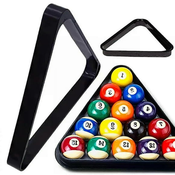 1Pc Plastic Billiard Ball Rack Triangle Frame Snooker Accessories for Pool Table Game Room Supplies Multiple Size Options