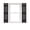 002 Black, variant on Mid America 3 Board and Batten Spaced Vinyl Shutters 12 Inch Width (1 Pair) In Stock Now