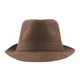 thumbnail image 2 of Sombreros para hombre y mujer, estilo clásico, de paja, de color liso, de poliéster, estilo jazz británico., 2 of 4