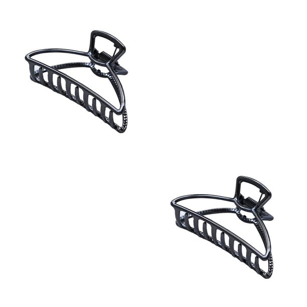 Clip de garra Sonducket Estilo simple Bobby Pins Accesorios de decoración geométrica Día de San Valentín Negro oscuro/Arco 2Conjunto