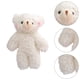 thumbnail image 4 of 3 unids perla peluche de peluche encantador peluche llavero llavero juguete lindo bolsa colgantes (blanco), 4 of 7