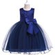 thumbnail image 1 of Vestido de niña Vestido de niña de flores Falda de niña de flores Vestido de malla abullonada Vestido de encaje con lazo Vestidos de bebé, 1 of 5