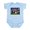 Sky Blue, variant on CafePress - Starry / Basset Hound Infant Bodysuit - Baby Light Bodysuit, Size Newborn - 24 Months