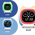 thumbnail image 3 of Addo Kids Alarm Clock,Sunrise/Sunset Simulation Bedside Lamp, Grow Children's Clock Trainer,White Noise Sleep Sounds Wake Up Clock Owl iTOMA CKS912, 3 of 7