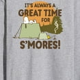thumbnail image 3 of Peanuts - It's Always a Great Time for Smores - Men's Long Sleeve T-Shirt, 3 of 6