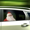 thumbnail image 2 of New Santa Claus Car Sticker, Window Single Transparent Glass Sticker, Personalized and Creative Sticker, 2 of 6