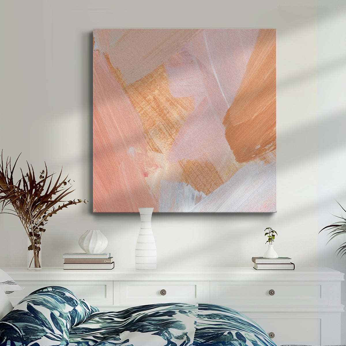Wexford Home Pink Vanilla IV-Premium Gallery Wrapped Canvas, 10" x 10" - Ready to Hang