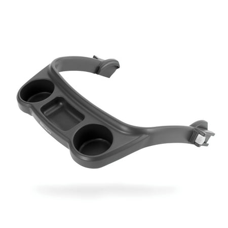 Chicco Bravo Stroller Child Tray Accessory, Easy Attachment, Two Cup Holders - Grey (Grey), New