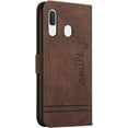 thumbnail image 2 of Campatible with Samsung Galaxy A20 Case, Galaxy A30 Wallet case with Card Holder Kickstand Magnetic Premium PU Leather Flip Shockproof Protective Case for Samsung Galaxy A20 / A30 Brown HX, 2 of 14
