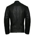 thumbnail image 2 of Pure Leather Moto Racer Lambskin Motorcycle Jacket for Men, 2 of 7