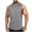 #01-Grey, variant on Men's Hooded Tank Top Sleeveless Hoodies Lightweight UPF 50 Casual Gym Workout Shirts Cooling Muscle Tee Shirt