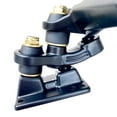 thumbnail image 4 of Skateboard Trucks 6.25 Inch (2 Pieces Trucks) Skateboard Riser Pads Bushings Mounting Hardware Set for Longboard Decks Cruiser Skate Board Black, 4 of 6