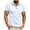 White, variant on ShomPort Mens Golf Shirts Short Sleeve Casual Bottom Stretch Classic Solid Color T-Shirts Work Collared Tees