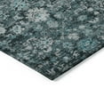 thumbnail image 4 of Addison Rugs Chantille Indoor/Outdoor Traditional Oriental Teal Washable Rectangle Rug, 3' x 5', 4 of 5