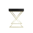 thumbnail image 5 of Pangea Home Gold Alexa Desk Black, 5 of 5