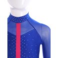 thumbnail image 6 of TiaoBug Kids Girls Gymnastics Sports Jumpsuit Full Length Yoga Acrobatics Practice Athletic Tank Bodysuit Blue 14, 6 of 7