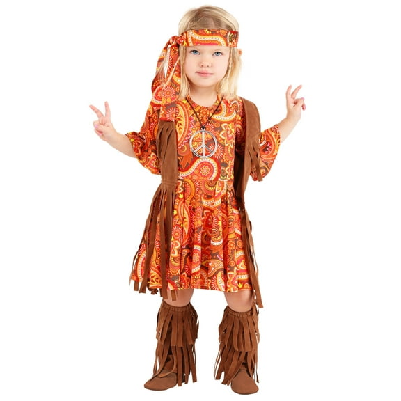 Toddler Fringe Hippie Costume