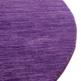 thumbnail image 4 of Unique Loom Solid Gava Collection Area Rug - Solid Gava (9' 10" Round Purple), 4 of 6