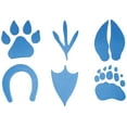thumbnail image 2 of Ready 2 Learn Giant Stampers - Paw Prints - Set of 6, 2 of 4