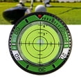 thumbnail image 6 of Baoblaze Golf Ball Marke Position Marker Round Bubble Level Golf Putting ead Yellow Green, 6 of 8