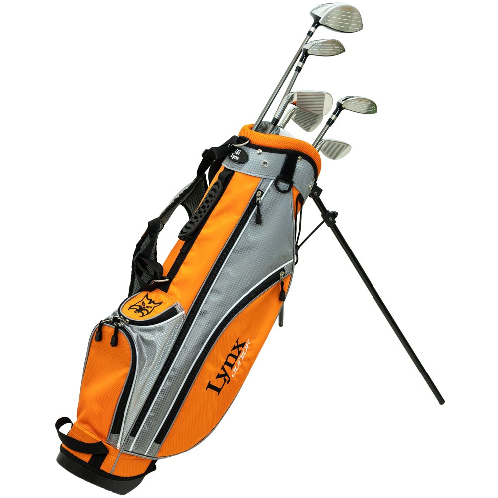 Lynx Orange Junior's Golf Complete Set with Bag (Age 912) Walmart