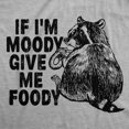 thumbnail image 2 of Womens Funny T Shirts If Im Moody Give Me The Foody Sarcastic Graphic Novelty Tee for Ladies Womens Graphic Tees, 2 of 9