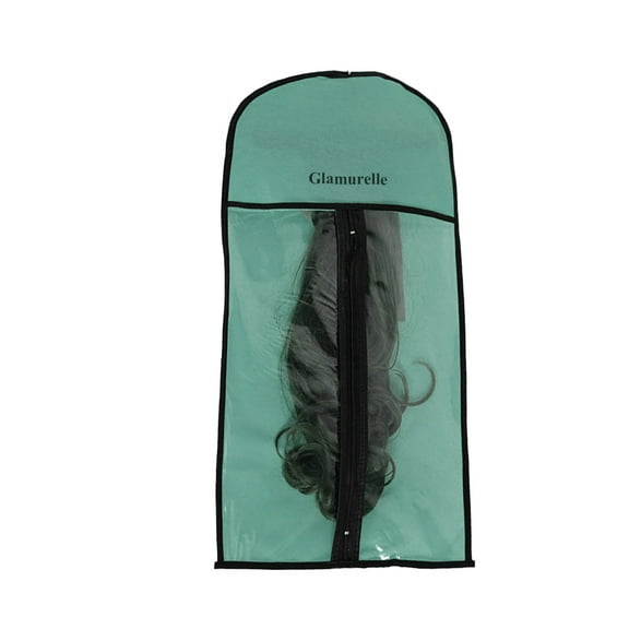 Glamurelle false hair, Black Wig for Women Lady Natural Synthetic Full Wigs