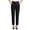 Black Pants for Women _c, variant on High Waist Pocket Decorated Crock Suit Pants Women Professional Pants for Office Red XXXL