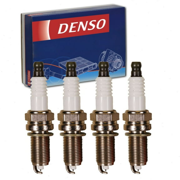 4 pc DENSO Iridium Long Life Spark Plugs compatible with Hyundai Tucson 1.6L L4 2016-2017