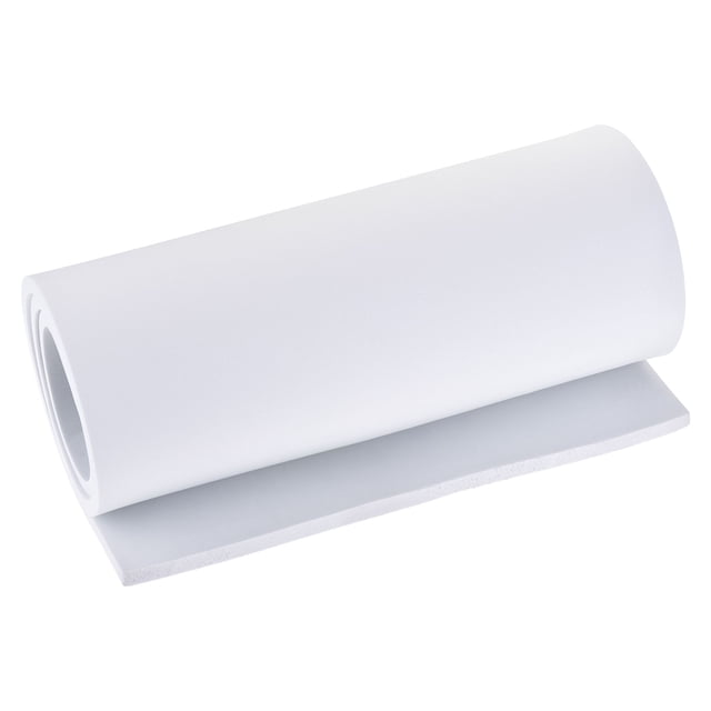 Unique Bargains White EVA Foam Sheets Roll 13 x 39 Inch 10mm Thick for Crafts DIY Projects