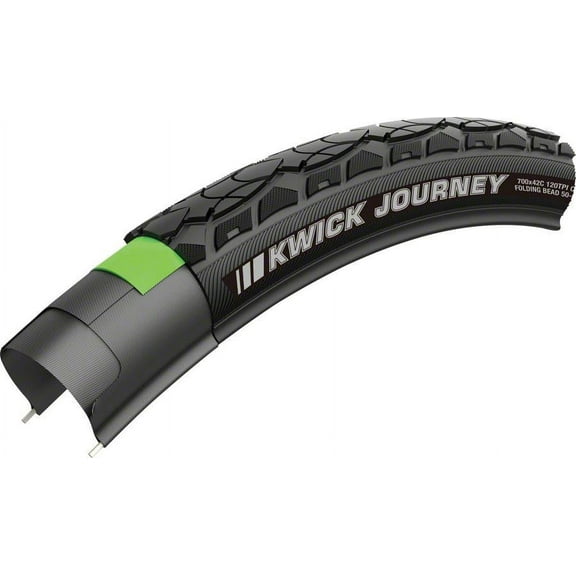 Kenda Kwick Journey Tire: 27.5 x 1.75" SRC with Reflective Sidewall Wire Bead
