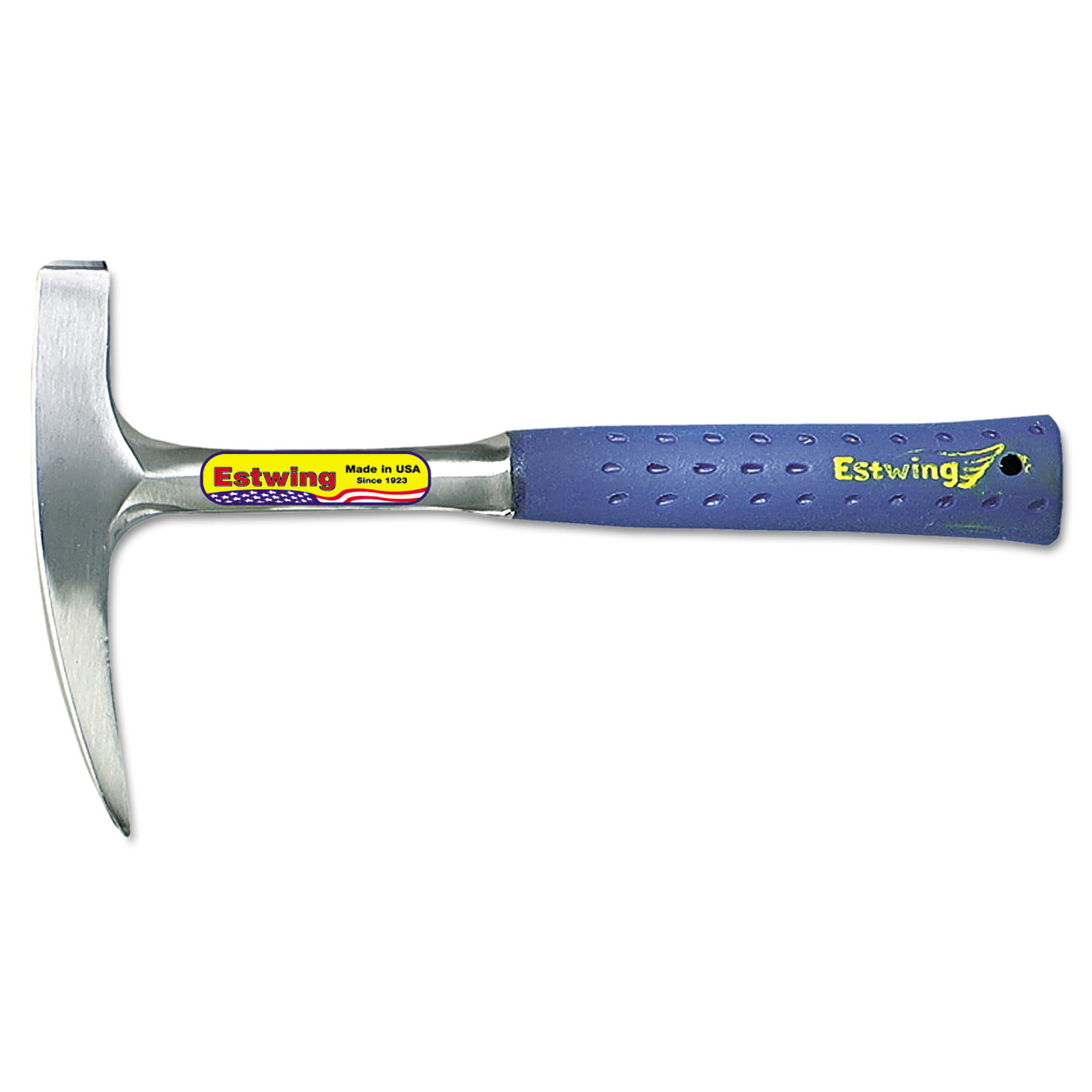 Estwing E3-22P 22 oz Geological Hammer w Pointed Tip & Shock Reduction Grip 