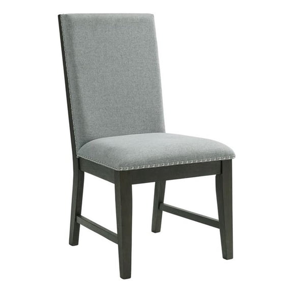 Picket House Furnishings Holden Standard Height Side Chair Set in Gray