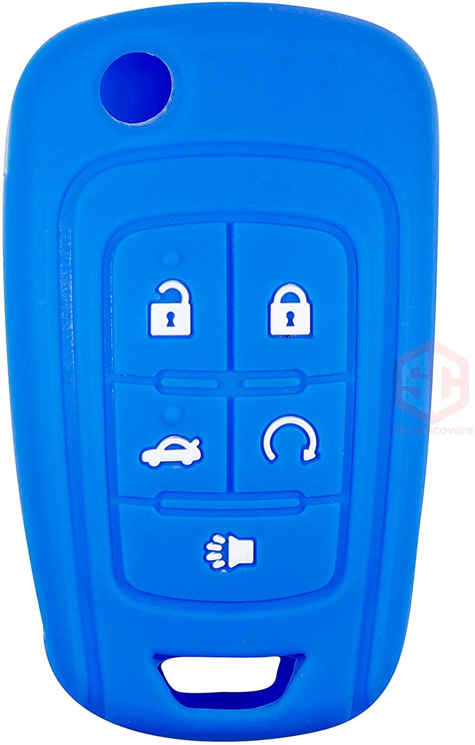 1x New Key Fob Remote Silicone Cover Fit For Select GM Vehicles OHT01060512 etc.