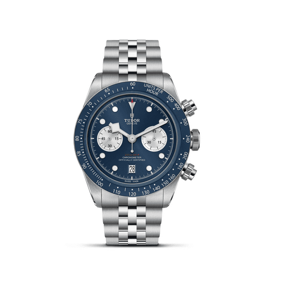 Pre-Owned TUDOR Black Bay Chrono â€“ 41mm Stainless Steel with Blue Dial Ref. M79360B-0002