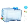 thumbnail image 5 of Camping Water Tank Water Storage Container Water Jug Sturdy Versatile Food Grade PC Material Large Opening for Picnic, Hiking, Family Travel 18 Liters, 5 of 8
