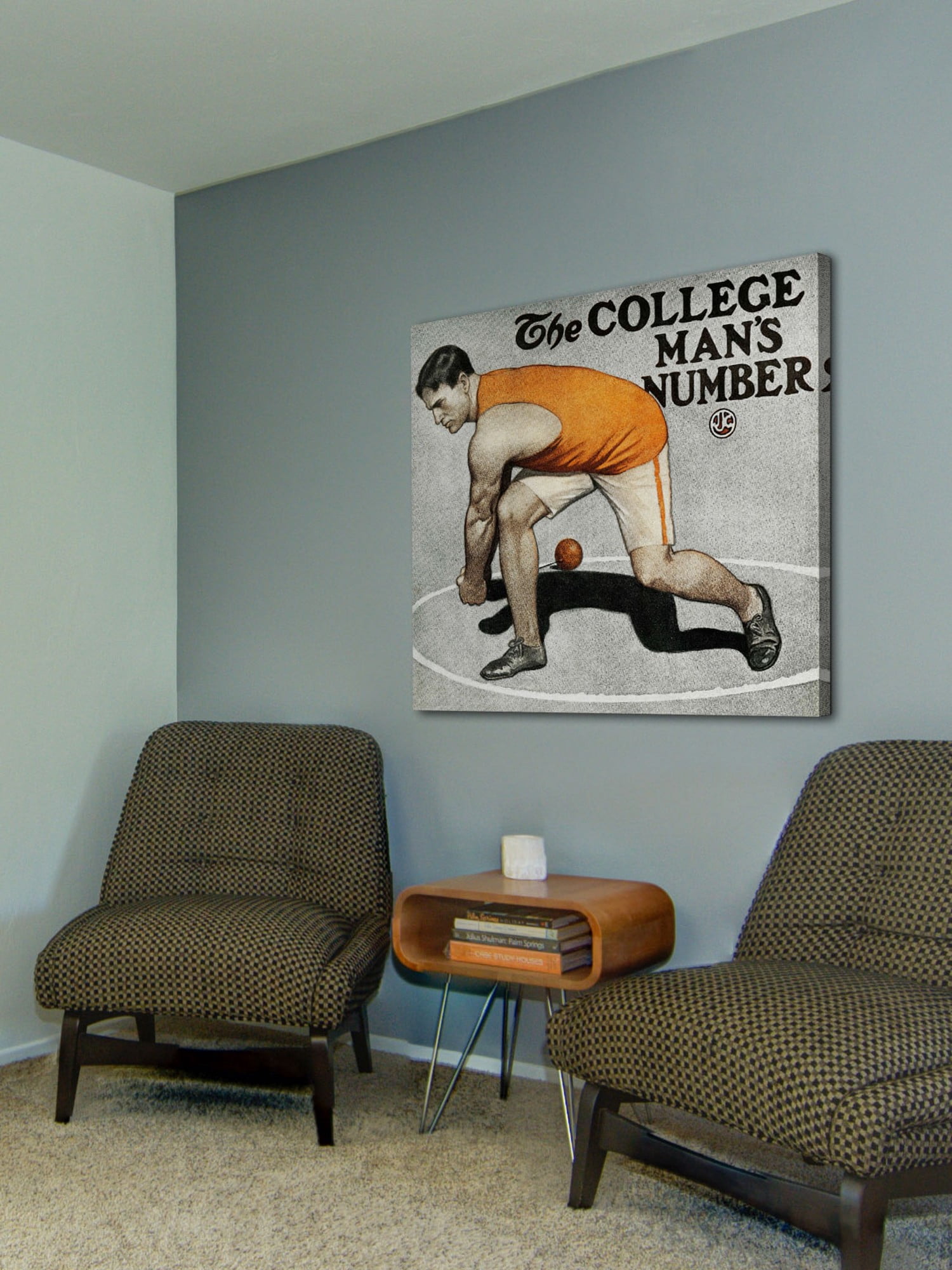 Marmont Hill College Mans Number, 1904 by J.J. Gould Painting Print on Canvas