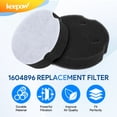 thumbnail image 2 of Keepow Vacuum Filter for Bissell PowerForce Compact Lightweight Upright 2112 1520 Vacuum Cleaner, Compare to Parts #1604896/160-4896 3Pack, 2 of 7