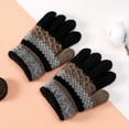 thumbnail image 2 of Splozh Infant Toddler Mittens Kids Winter Gloves for Boys Girls Children Full Fingers Stretchy Warm Mittens for Kids Black,3-6 Years, 2 of 7