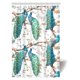 thumbnail image 1 of Juego de cortina de baño ABPHQTO pavo real 120x180 cm, 1 of 2