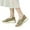 Green, variant on AXXD Beige Sandals for Women Summer Thick Sole Sandals Lightweight Non Slip Comfortable Casual Sports Paste Microfiber Shoes