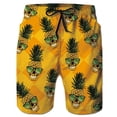 thumbnail image 1 of Bañadores de Hombre Uideazone con Estampado de Piña en Amarillo y Turquesa, 1 of 5