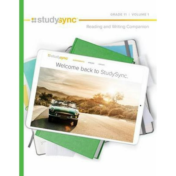 Pre-Owned Studysync Core Ela Grade 11, Reading and Writing Companion, Single Bind, Volume 1 (Paperback) 194973921X 9781949739213