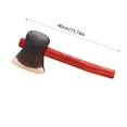 thumbnail image 3 of Plush Axe Toy | Soft Simulation Axe Prop | 15.7 Inch Brown Plush | Lightweight 0.14lb | Costume Accessory for Role Play Cosplay Decor | Durable Materials | 1 Pack, 3 of 6