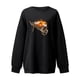 thumbnail image 3 of Blusa holgada de manga larga con estampado de otoño para mujer, suéter informal con cuello redondo, Tops, sudadera Fridja  fjkfkj7143, 3 of 4