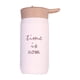 thumbnail image 1 of Inteprter Taza de vacío, botella térmica encantadora con pajita, taza aislada de acero inoxidable 304, botella de agua de retención de calor portátil, Utensilios de cocina Rosado Inteprter HA001778-04, 1 of 1