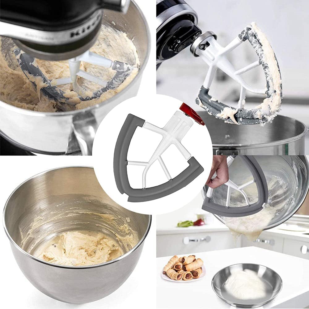 4 Storages Stand Mixer Attachment Holder Storing for Flex Edge Beater